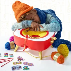 FAO Schwarz Set per cucire a maglia custome threads power knitting station><noscript><img width=