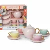 FAO Schwarz Set per il tea party in ceramica> Moda, Gioielli, Decorazioni, Cosmetici
