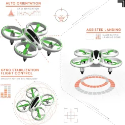 Sharper Image – drone stunt glow con led><noscript><img width=