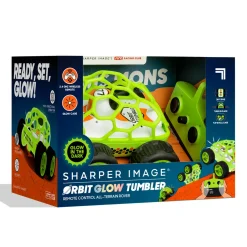 Sharper Image – macchina radiocomandata orbit tumbler glow in the dark> Macchinine Telecomandate