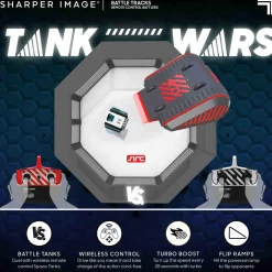 Sharper Image – pack con due carri armati radiocomandati battle track><noscript><img width=