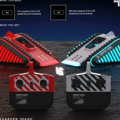 Sharper Image – pack con due carri armati radiocomandati battle track><noscript><img width=