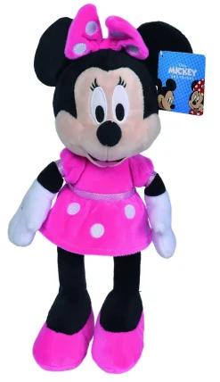 Disney Simba – peluche minnie, cm 35, con abito fucsia, + 0 mesi><noscript><img width=