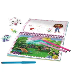 LISCIANI Sketchbook purr-ific book coloring and drawing – gabby’s dollhouse> Kit Artistici E Pittura