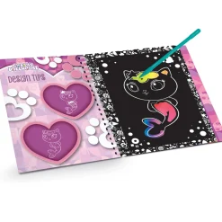 LISCIANI Sketchbook scratch reveal pawtastic di gabby  –  rosa – gabby’s dollhouse> Kit Artistici E Pittura