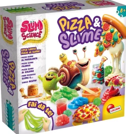 LISCIANI Slumi science pizza e slime – prepara fantastiche pizze di slime! mescola, decora e diventa un pizzaiolo creativo!> Giochi Scientifici