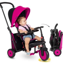 SUN&SPORT Smartrike str3 folding 6 in 1 rosa> Tricicli E Balance Bikes