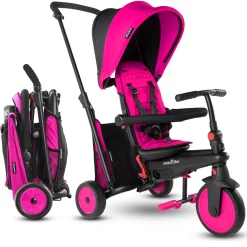 SUN&SPORT Smartrike str3 folding 6 in 1 rosa> Tricicli E Balance Bikes