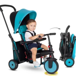 SUN&SPORT Smartrike str3 folding 6 in 1 blu> Tricicli E Balance Bikes