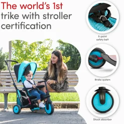 SUN&SPORT Smartrike str3 folding 6 in 1 blu><noscript><img width=