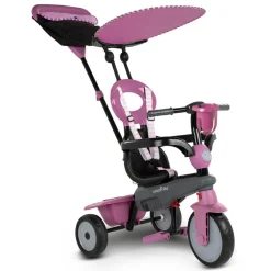 SUN&SPORT Smartrike vanilla 4 in 1 triciclo per bambini dai 15 mesi con maniglione direzionale touch steering e equipaggiamento di sicurezza – rosa> Tricicli E Balance Bikes