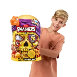 Smashers dino island – caccia al tesoro d’oro da zuru> Action Figures