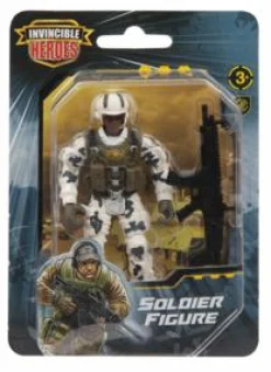 INVINCIBLE HEROES Soldatino con arma><noscript><img width=