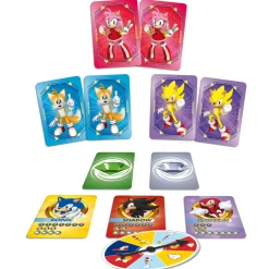 Sonic 2 in 1 card games in a backpack> Giochi Di Carte