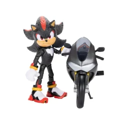 Sonic 3 movie personaggio di shadow 13 cm con motocicletta – dettagli realistici><noscript><img width=
