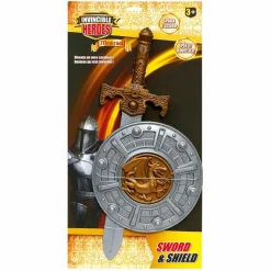 INVINCIBLE HEROES Spada con scudo medievale> Giochi Di Emulazione