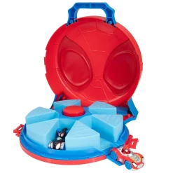 SPIDEY valigetta lancia veicoli con due veicoli die cast><noscript><img width=