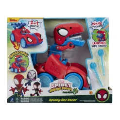 SPIDEY veicolo da 20 cm trasformabile in t-rex racer> Macchinine Bambini
