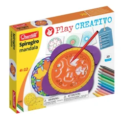Spirogiro mandala, quercetti, giochi creativi, 4 – 12 anni> Kit Artistici E Pittura