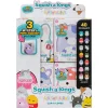 Squish a long porta-charms con 3 personaggi inclusi> Mini Dolls