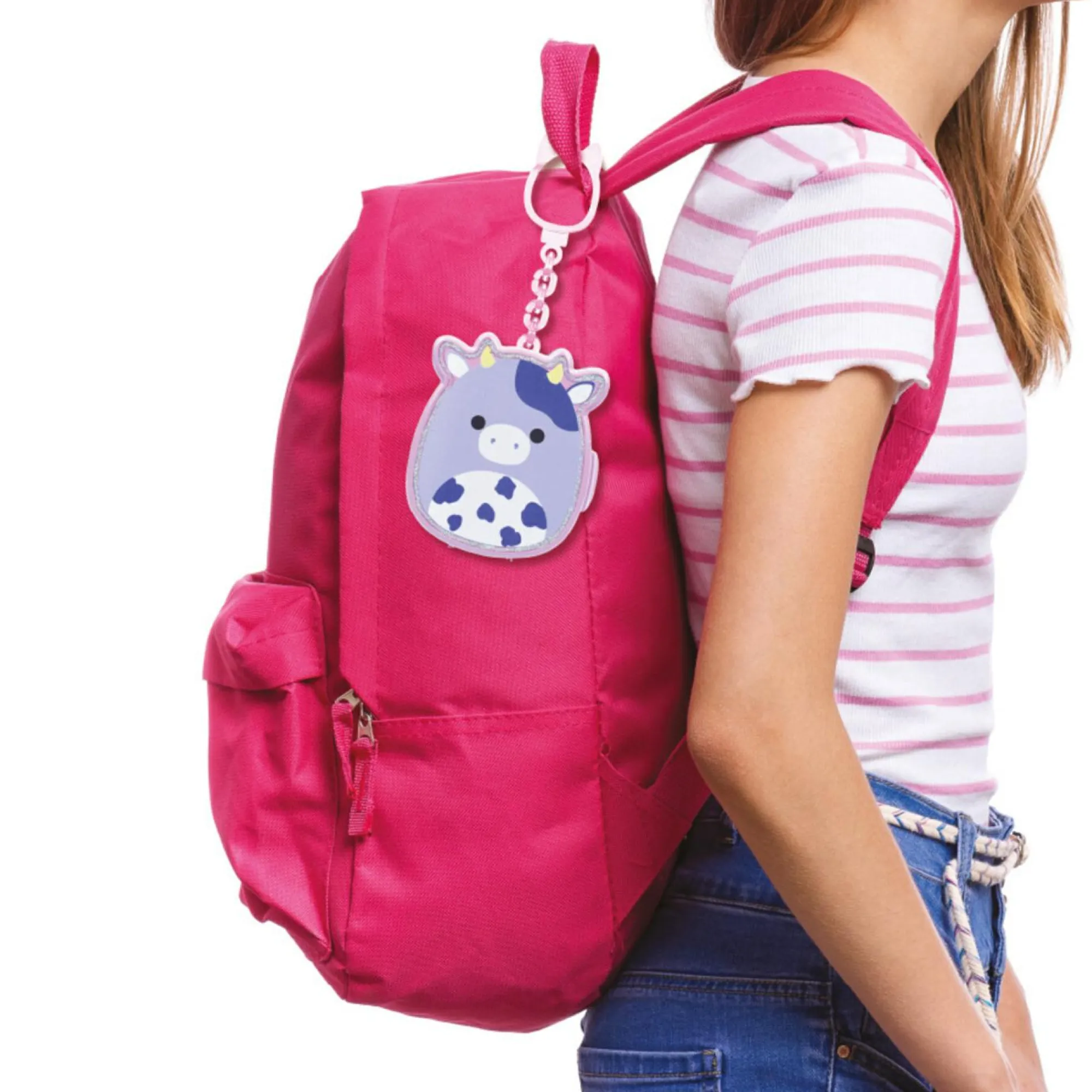 Squish a long porta-charms con 3 personaggi inclusi> Mini Dolls