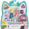 SQUISH A LONGS  pack 8 personaggi e 2 accessori blister> Mini Dolls