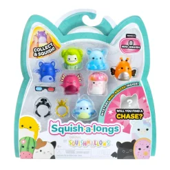 SQUISH A LONGS  pack 8 personaggi e 2 accessori blister> Mini Dolls