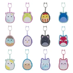 SQUISHMALLOWS Squish a longs porta-charms con 3 personaggi inclusi novità 2025 – assortito> Mini Dolls
