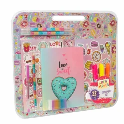 CREA MANIA Stationery set  quaderno con accessori> Banchi Scuola E Lavagne