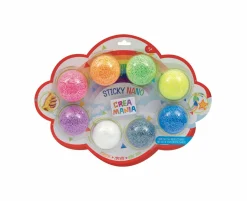 CREA MANIA Sticky nano 8pcs> Plastilina E Pasta Modellabile