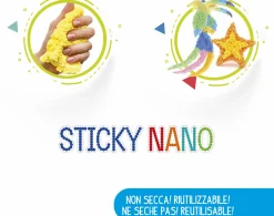 CREA MANIA Sticky nano 8pcs> Plastilina E Pasta Modellabile
