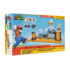 Super Mario playset ponte dell’airship di bowser compatibile con gli altri payset nintendo><noscript><img width=