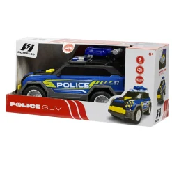 MOTOR & CO. Suv della polizia motor&co. con disco lanciabile – luci e suoni per un gioco realistico><noscript><img width=