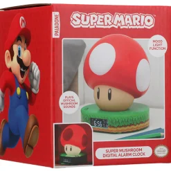 Super Mario Sveglia digitale – fungo – alimentazione usb> Gadget E Idee Regalo Per Adulti|Gadget