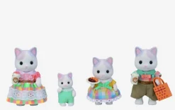 SYLVANIAN FAMILIES – famiglia gatto latte – personaggi collezionabili del mondo sf> Mini Dolls
