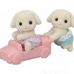 SYLVANIAN FAMILIES – gemelli coniglio flora –  personaggi collezionabili sf> Mini Dolls