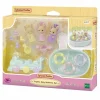 SYLVANIAN FAMILIES – set pronti per giocare – set bagnetto dei trigemini> Mini Dolls