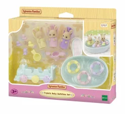 SYLVANIAN FAMILIES – set pronti per giocare – set bagnetto dei trigemini> Mini Dolls