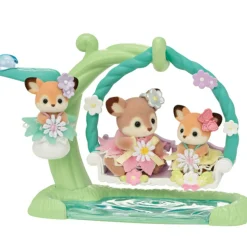 SYLVANIAN FAMILY Sylvanian families bebè cervo altalena floreale – personaggi collezionabili> Mini Dolls