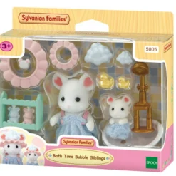 SYLVANIAN FAMILY Sylvanian families ora del bagno fratelli topino marshmallow – personaggi collezionabili> Mini Dolls