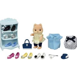 SYLVANIAN FAMILY Sylvanian families set gioco fashion – negozio scarpe> Mini Dolls