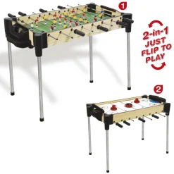 SUN&SPORT Table 2 in 1 82cm> Calcio Balilla E Biliardo