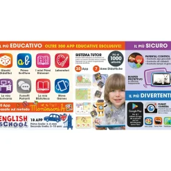 LISCIANI Tablet  hi tech educativo mio tab tutor 10″> Tablet E Giochi Interattivi