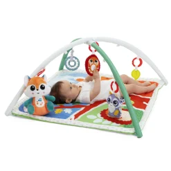 Chicco Tappeto con archi foresta magica, 0 mesi+, con peluche interattivo> Palestrine E Tappeti Gioco