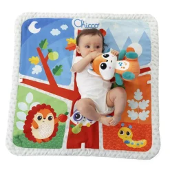 Chicco Tappeto con archi foresta magica, 0 mesi+, con peluche interattivo><noscript><img width=