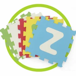 BABY SMILE Tappeto puzzle lettere 9pz> Palestrine E Tappeti Gioco