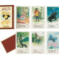 -- No Brand -- Tarocchi dal negro 43003-i misteri della sibilla – 54 carte illustrate con libretto> Giochi Di Carte