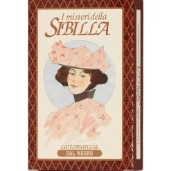 -- No Brand -- Tarocchi dal negro 43003-i misteri della sibilla – 54 carte illustrate con libretto> Giochi Di Carte