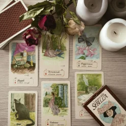 -- No Brand -- Tarocchi dal negro 43003-i misteri della sibilla – 54 carte illustrate con libretto><noscript><img width=