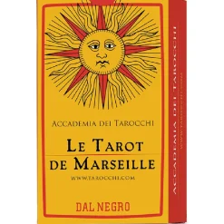 -- No Brand -- Tarocchi tradizionali dal negro – tarot de marseille di carlo bozzelli con libretto in italiano – 78 carte> Giochi Di Carte